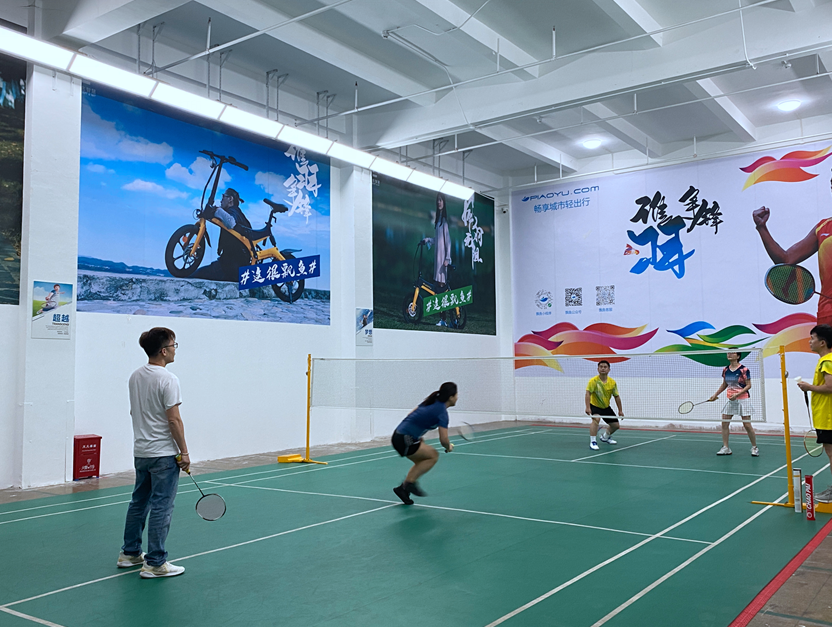 “羽”你同行，其樂無窮｜恩創科技羽毛球隊整裝待發